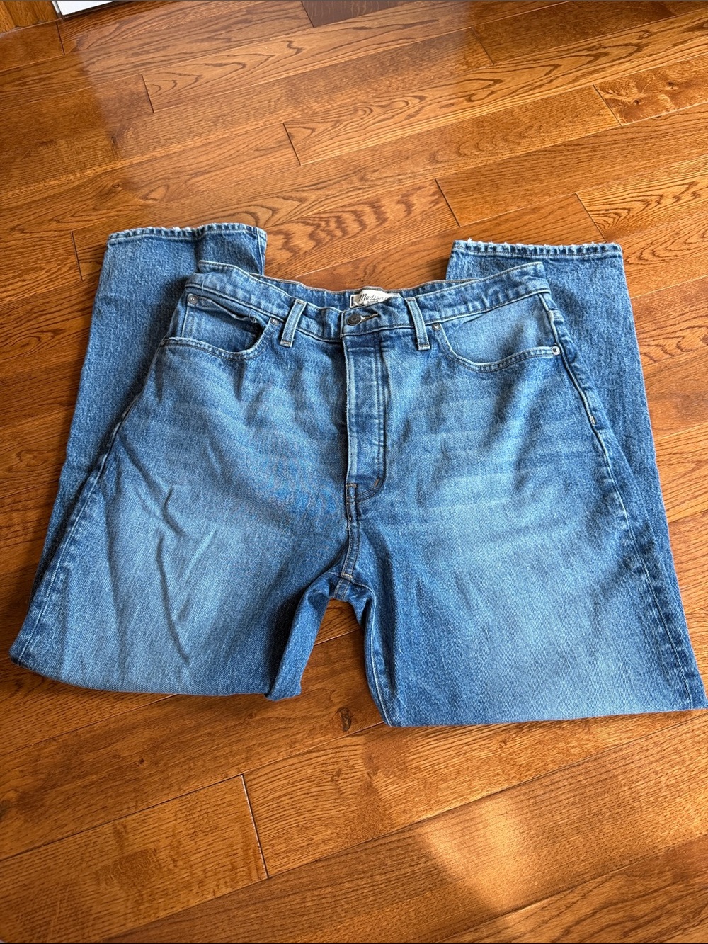 Madewell 90's Straight Crop Jean Size 30